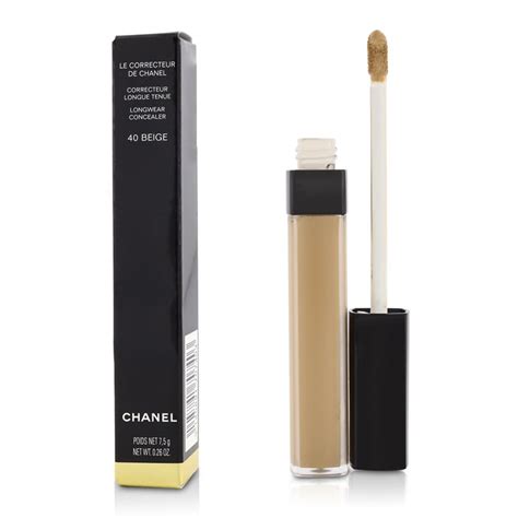 chanel concealer 40 beige|LE CORRECTEUR DE CHANEL Longwear Concealer.